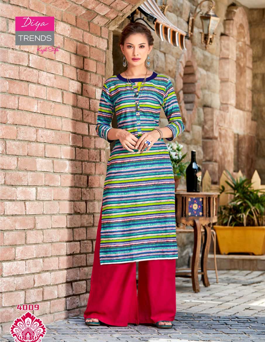 Gardencity Vol-4 Diya Trends Straight Mall Concept Kurti Gardencity Vol-4 Diya Trends Straight Mall Concept Kurti